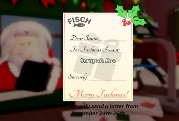 Santa's Letter Event Fisch